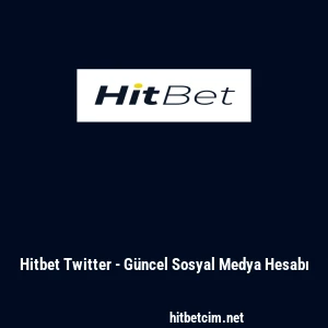 Hitbet Twitter - G&uuml;ncel Sosyal Medya Hesabı